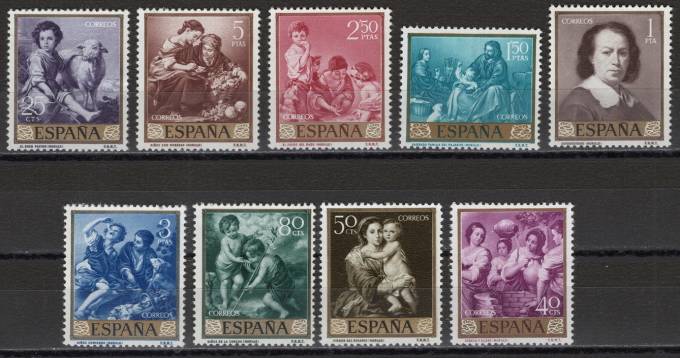 Испания - кат. №1167-1176