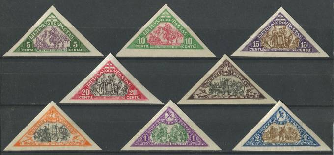 (StampLietuvos_348B-355B(2) Кат. №348B-355B