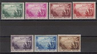 Бельгия - кат. Mich. №347-353
