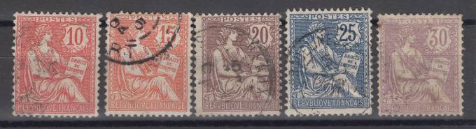 Франция - кат. №102-106