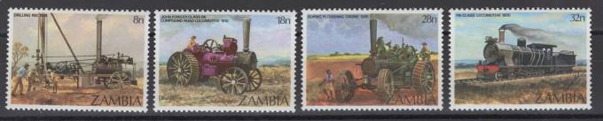 Замбия - кат. №282-285