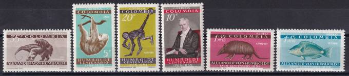 Колумбия - кат. №901-906