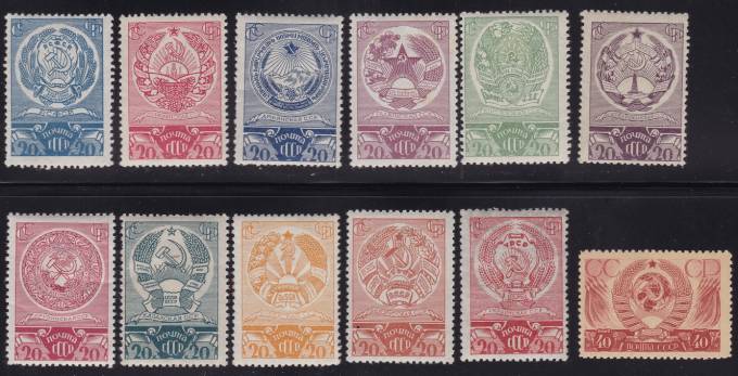 (S00504-514-481(2) СССР кат. №№504-514,481 *