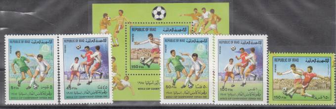 (Footbal_091) Марки футбол №1153-1156 Бл. №36
