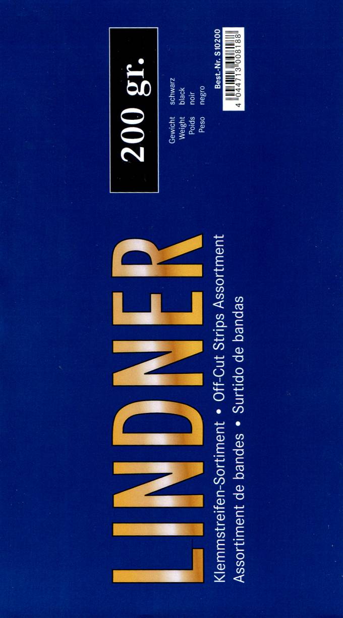 Клеммташе LINDNER на развес (чёрные) 200 гр. (S 10 200)