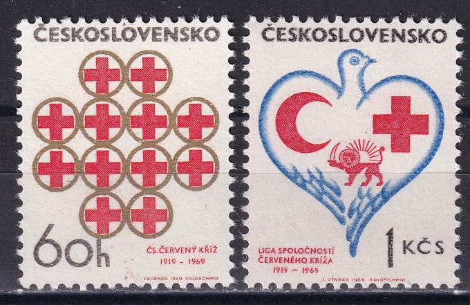 Чехословакия - кат. №1851-1852