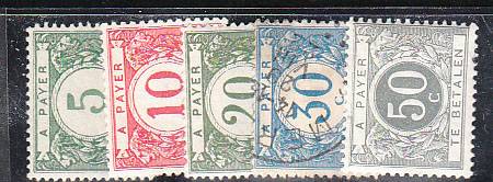 (Golandia_stamp_012-16(1) Голандия №12-16**