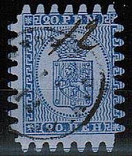 (RusFinland_08Bx(1) Русская Финляндия кат. №8Bx гаш.