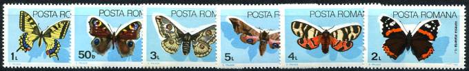 (Romana_4159-64(2) Бабочки. Каталог №4159-4164