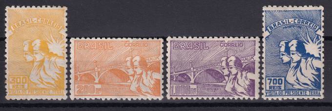 Бразилия - кат. Mich. №419-422