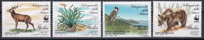 Италия - кат. Mich. №2193-2196