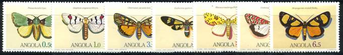 (Angola_691-97(1) Бабочки. Каталог №691-697