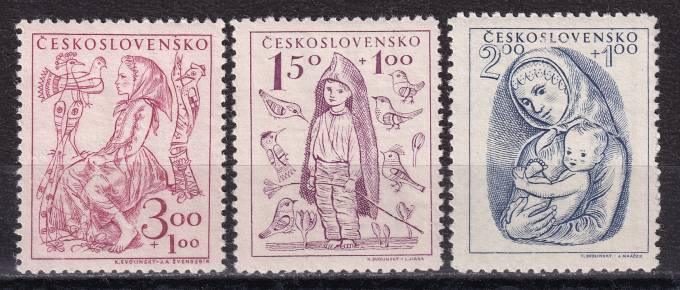 Чехословакия - кат. №559-561