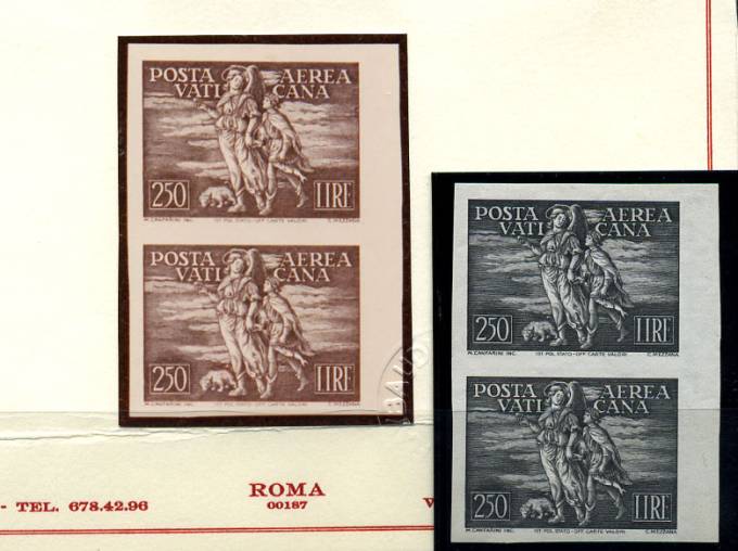 (Dogs stamp_120(1) Марки собаки №147 Проба. Сертификат.