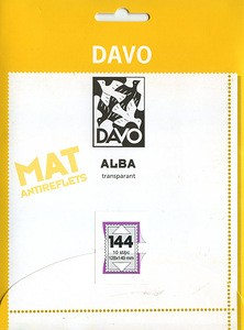 Клеммташе DAVO прозрачные 128 х 149 мм (уп 10 шт) для блоков (А144(2))