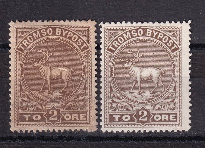 Норвегия - кат. Tromso №4a,4b