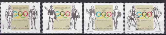 Серия - Олимпиада 1984 г. в Лос-Анжелесе 3