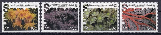Соломоновы острова - кат. №633-636