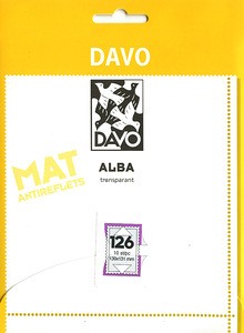 Клеммташе DAVO прозрачные 139 х 131 мм (уп 10 шт) для блоков (А126(2))