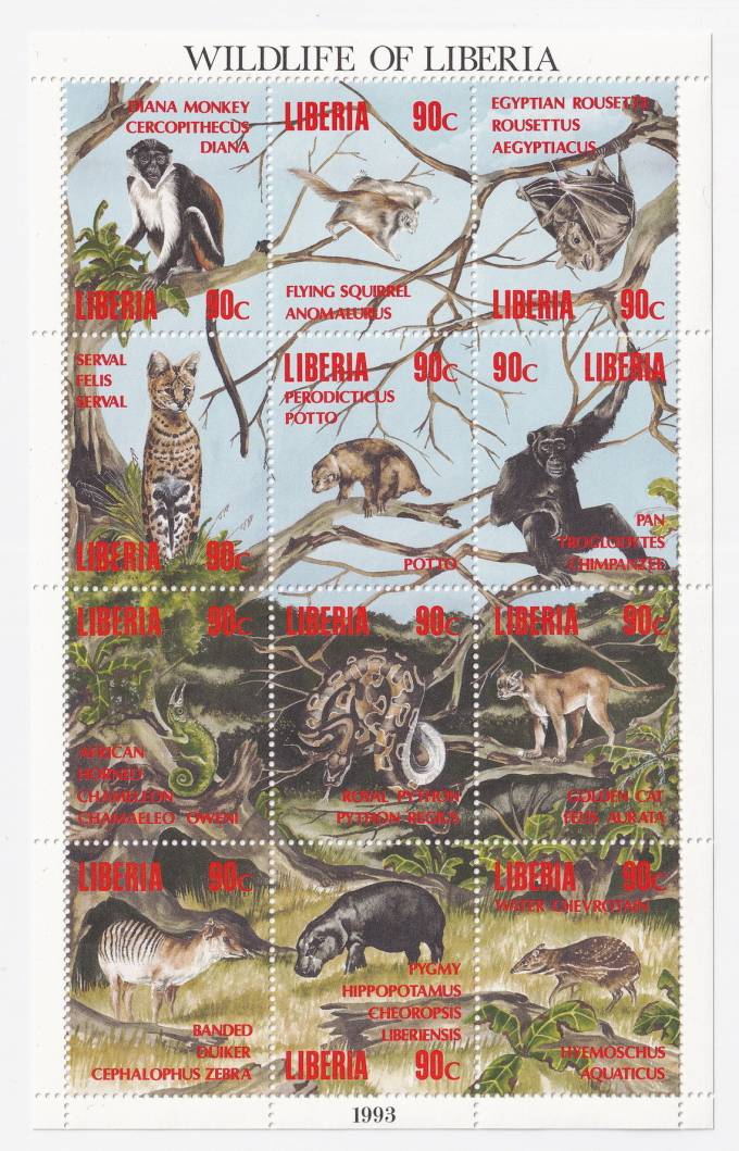 Либерия - кат. №1564-1575KB