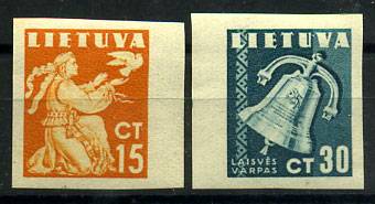(StampLietuvos_439_41v(1) Каталог №439, 441v **