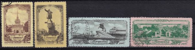 СССР - кат. Заг. №1647-1650