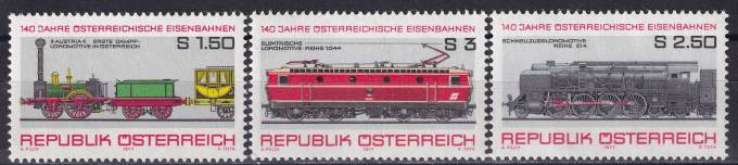 Австрия - кат. №1559-1561