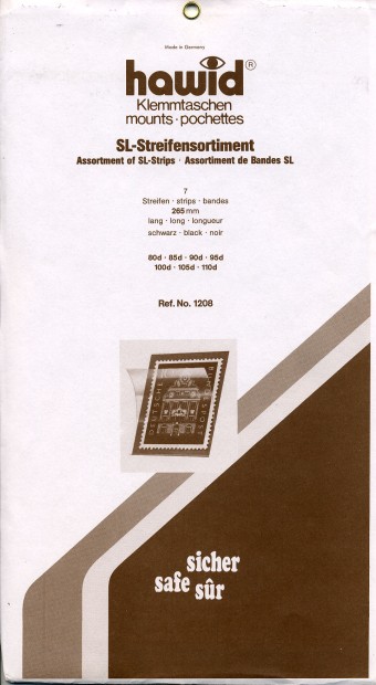 Клеммташе HAWID чёрные 265 х 80,85,90,95,100,105,110 мм (уп 7 шт) (HA 1208)