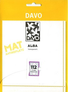Клеммташе DAVO прозрачные 154 х 117 мм (уп 10 шт) для блоков (А112(2))