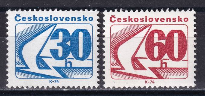 Чехословакия - кат. №2238-2239