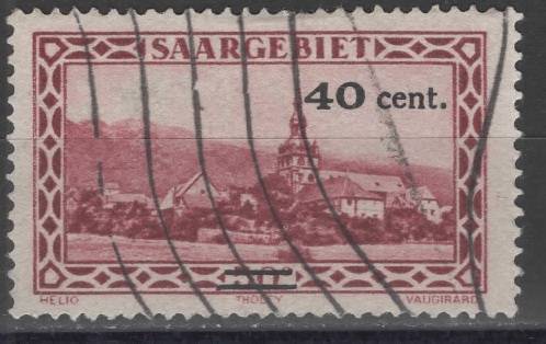 Германия - Саар - кат. №178