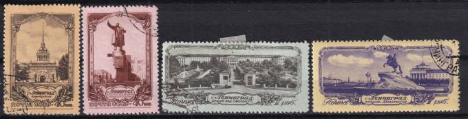 СССР - кат. Заг. №1651-1654