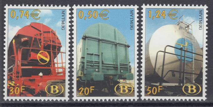 Бельгия - кат. №E402-E404