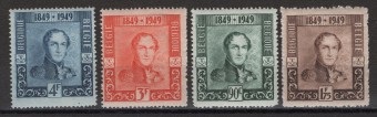 Бельгия - кат. Mich. №841-844