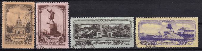 СССР - кат. Заг. №1651-1654